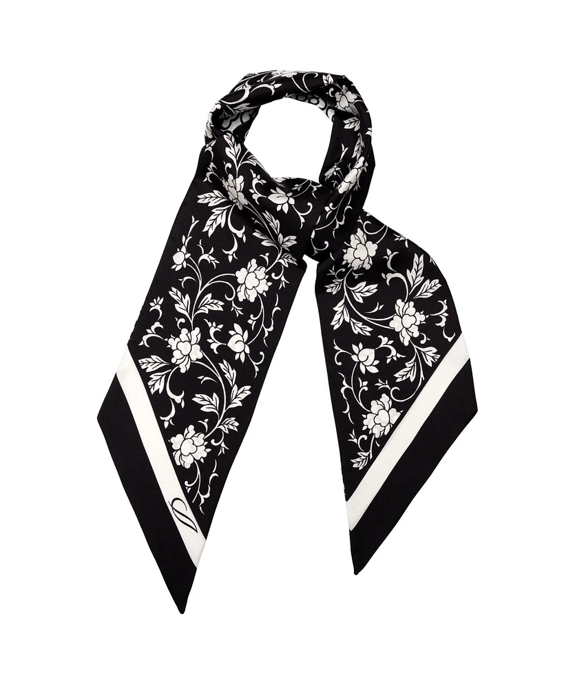 Loretta - Skinny Silk Scarf for Women