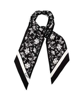 Loretta - Skinny Silk Scarf for Women