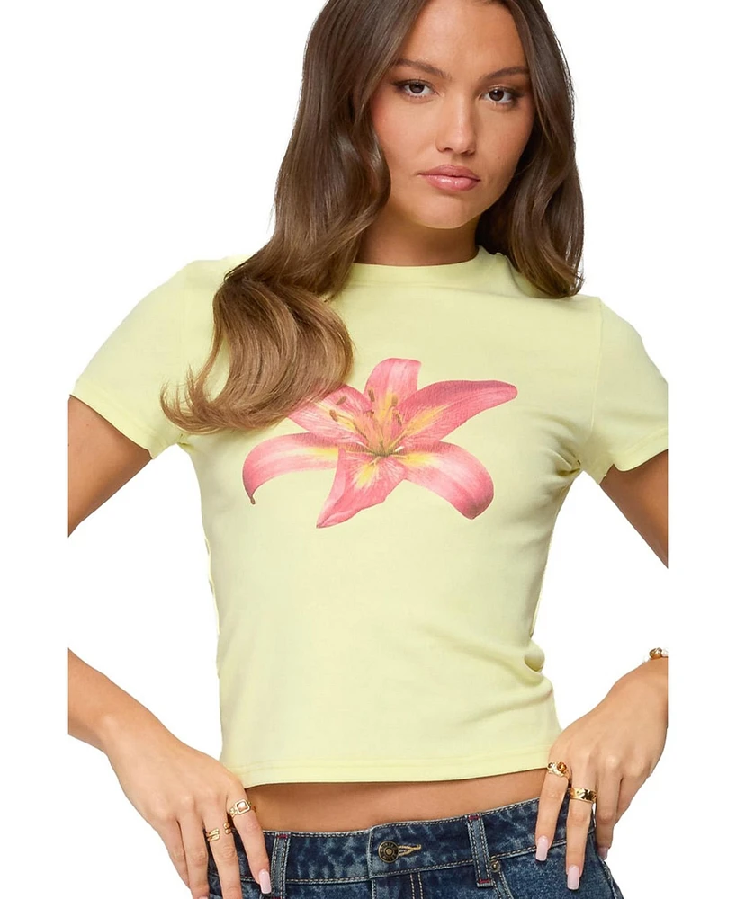 Edikted Women's Daylily T Shirt