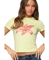 Edikted Women's Daylily T Shirt
