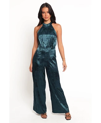 Petal and Pup Women's Shellbie High Neck Jumpsuit