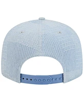 New Era Men's Denim Chicago Bulls Injection Denim Patchwork 9FIFTY Snapback Hat