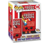 Kelloggs Funko Pop Vinyl Figure | Froot Loops Cereal Box