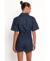Petal and Pup Women's Bruna Denim Romper