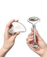 Mario Badescu 2-Pc. Stainless Steel Facial Roller & Gua Sha Set