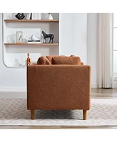 Modern Chaise Lounge Sofa with Pillows