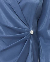Alex Evenings Petite 3/4-Sleeve Jersey Jacket