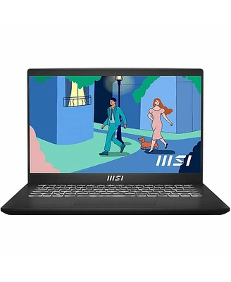 Msi Modern 14 C7M-261US 14" Full Hd Laptop, Amd Ryzen 7 7730U 2.0GHz, 16GB Ram, 512GB Ssd, Windows 11 Pro, Classic Black