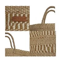 Life Handmade Sisal Tote Bag Beach Sustainable Straw Basket