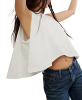 Free People Women's Hialeah Sleeveless Cotton T-Shirt