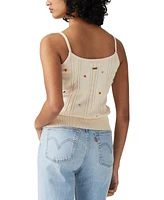 Levi's Women's Marais Embroidered Cotton Tank Top