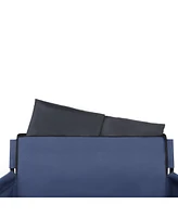 3-in-1 Folding Wagon Cart - 500lb, All-Terrain, Dark Blue