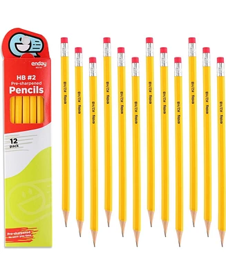 Enday Presharpened #2 Pencils