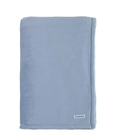 Calvin Klein Core Plush Solid Blanket