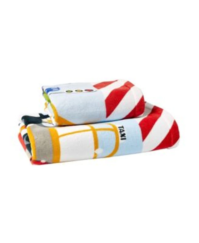 Dream Factory Trains Trucks Bath Towels