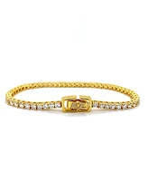 Anna Zuckerman Luxe G Color 5 Carat Tennis Bracelet Four Prong