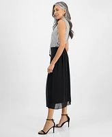 Kasper Women's Pleated Pull-On Skirt, Regular & Petite