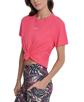 Dkny Women's Studded-Logo T-Shirt