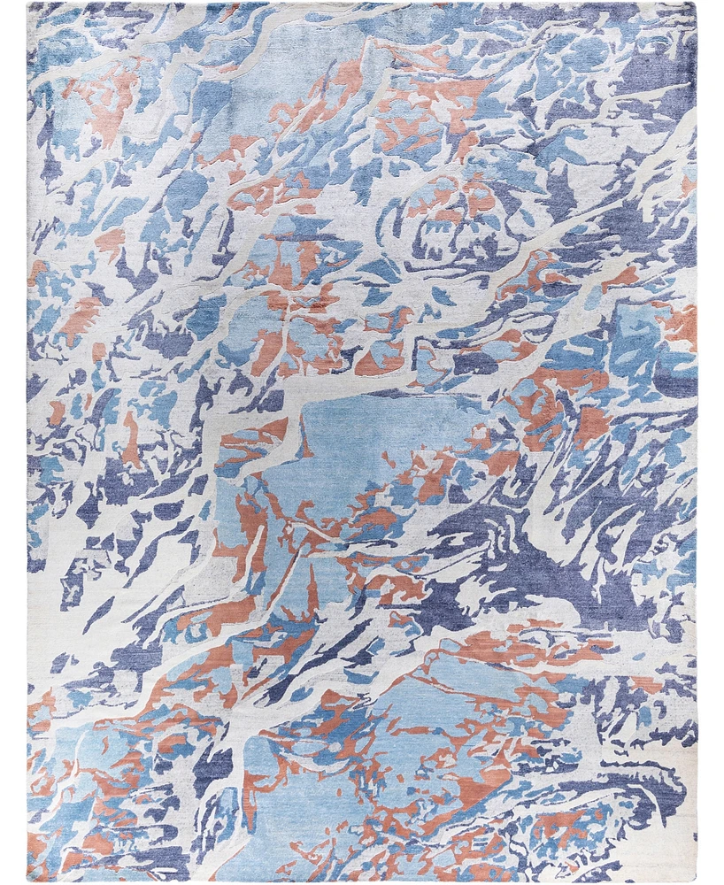 Adorn Hand Woven Rugs Indo Modern M7369 9'2"x12'3" Area Rug