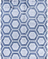 Adorn Hand Woven Rugs Indo Modern M8059 8'2"x9'8" Area Rug