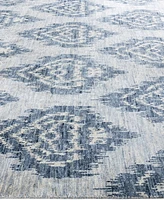 Adorn Hand Woven Rugs Indo Ganga M6267 8'2"x10'4" Area Rug