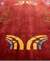 Adorn Hand Woven Rugs Indian Oak M7776 8'1"x10'1" Area Rug