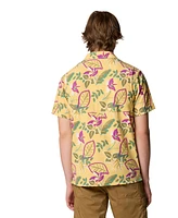 Columbia Men's Tech Trail Utility Printed Woven Short Sleeve Shirt