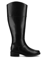 Journee Collection Women's Dressage Round Toe Riding Boots