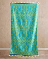 John Robshaw Ravi Cotton Beach Towel, 70" x 40"