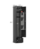 4-Gun Rifle Safe with Digital Lock & Storage