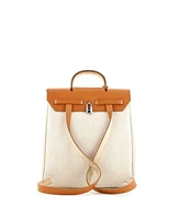 Pre-Owned Hermes Herbag A Dos Backpack Toile