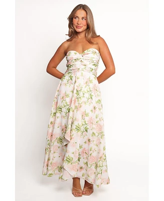 Petal and Pup Women's Marta Strapless Midi Dress