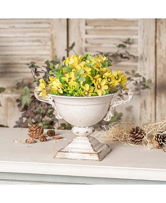 Vintage Double-Handled Flower Pot