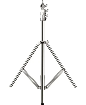 Neewer 79"/2m Stainless Steel Light Stand, Spring Cushioned Heavy Duty Photography Tripod Stand with 1/4” to 3/8” Universal Screw A