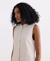 Reistor Women's The Cotton Tweed Shift Dress