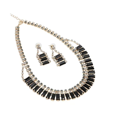 Sohi Rhinestones Jewellery Set
