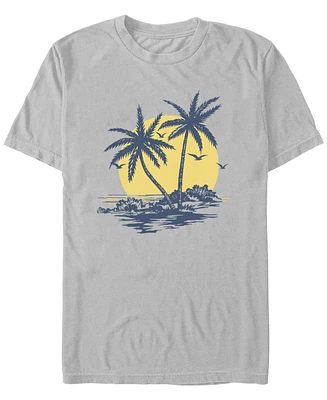 Fifth Sun Men's Palms Short Sleeve T-Shirt