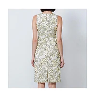 Etcetera Women's Floral Embroidered Dress Olympia