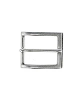 Trafalgar Men's 35mm Solid Brass Italian Classic Arched Rectangular Harness Belt Buckle