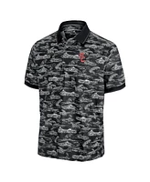 Tommy Bahama Men's Black Usc Trojans Sport Bay View Polo Shirt