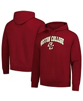 Fanatics Unlabeled Men's Maroon Boston College Eagles Fleece Pullover Hoodie