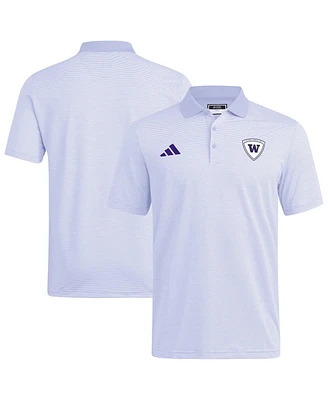Adidas Men's Purple Washington Huskies Ultimate 365 Polo Shirt