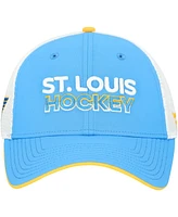 Fanatics Men's Light Blue St. Louis Blues Adjustable Meshback Hat
