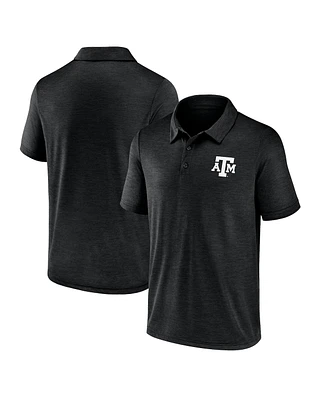 Fanatics Men's Heather Gray Texas A M Aggies Primary Logo Polo Shirt