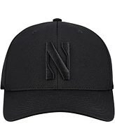 Top of the World Men's Black Northwestern Wildcats Reflex Hybrid Tech Flex Hat