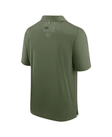 Fanatics Men's Olive Notre Dame Fighting Irish Oht Defender Polo Shirt