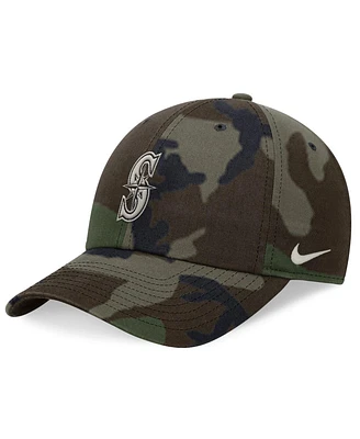 Nike Men's Camo Seattle Mariners Club Adjustable Hat
