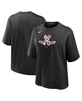 Nike Women's Black Chicago White Sox 2025 City Connect Logo Boxy T-Shirt