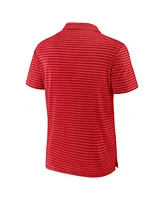 Fanatics Men's Red Texas Tech Red Raiders Victory Calls Stripe Polo Shirt
