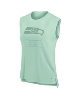 Fanatics Women's Mint Seattle Seahawks Studio Embrace Tank Top